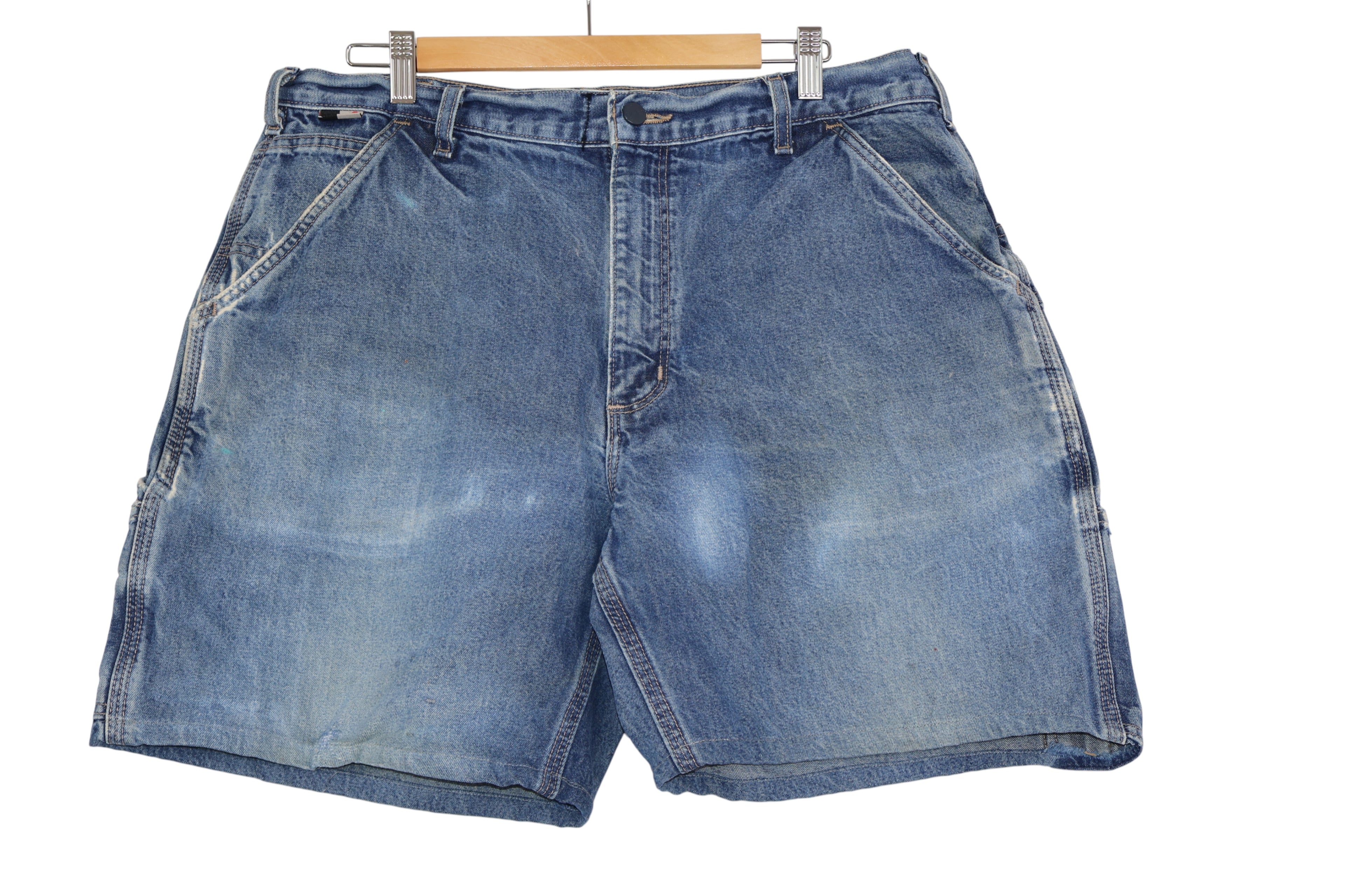 Vintage Carhartt Denim Carpenter Shorts (Size 34)