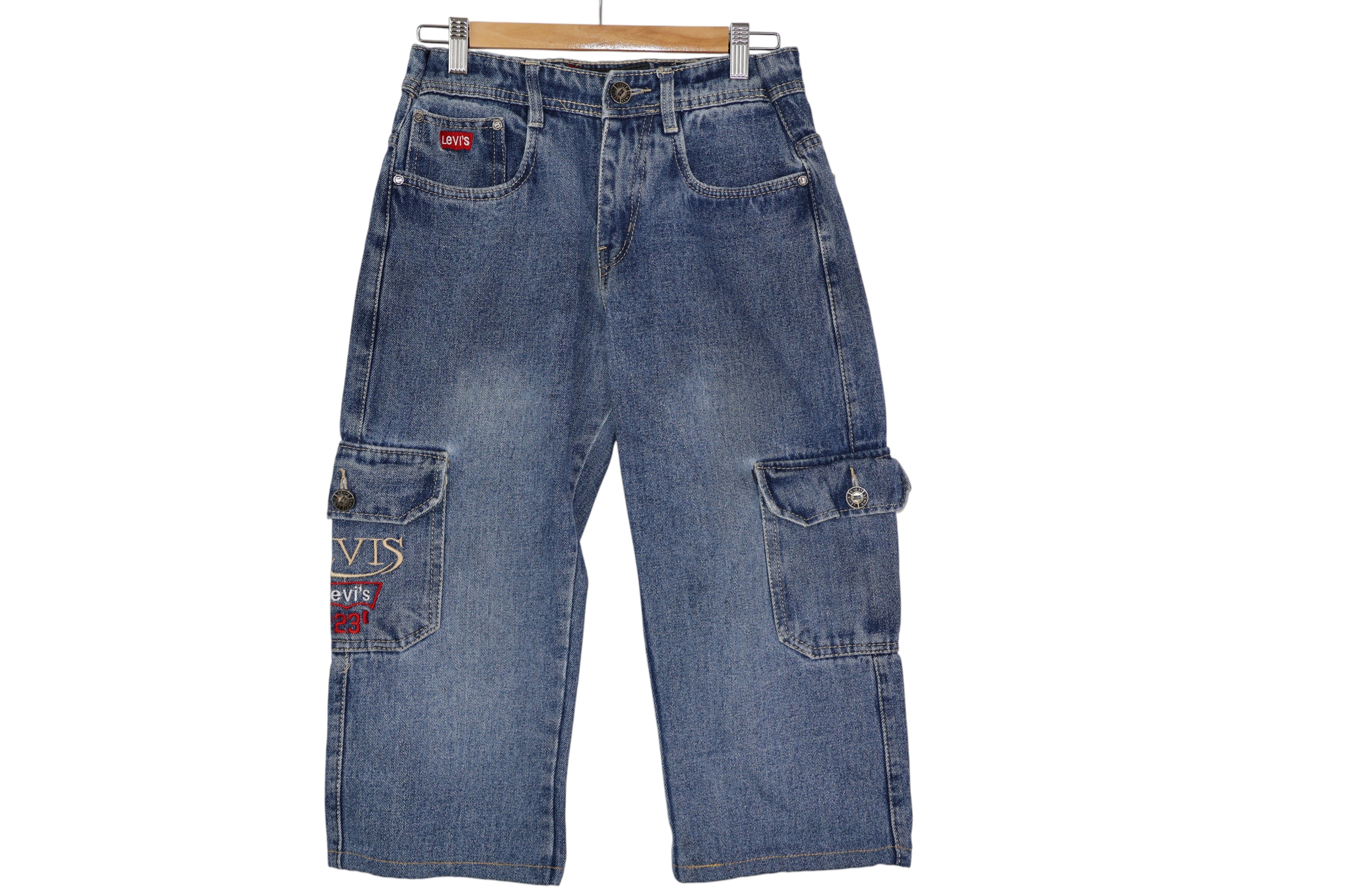 Vintage Levi’s Denim Cargo 3/4 (Size 27)